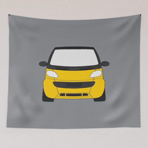 Item preview, Smart ForTwo AA yellow black trim designed and sold by EdimDesign.