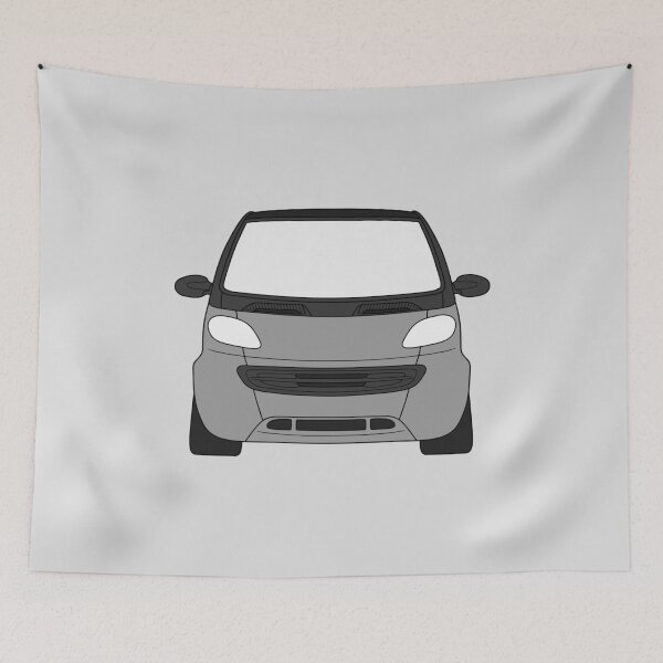 Item preview, Smart ForTwo river silver black trim designed and sold by EdimDesign.