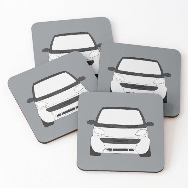 Item preview, Smart ForTwo white black trim designed and sold by EdimDesign.