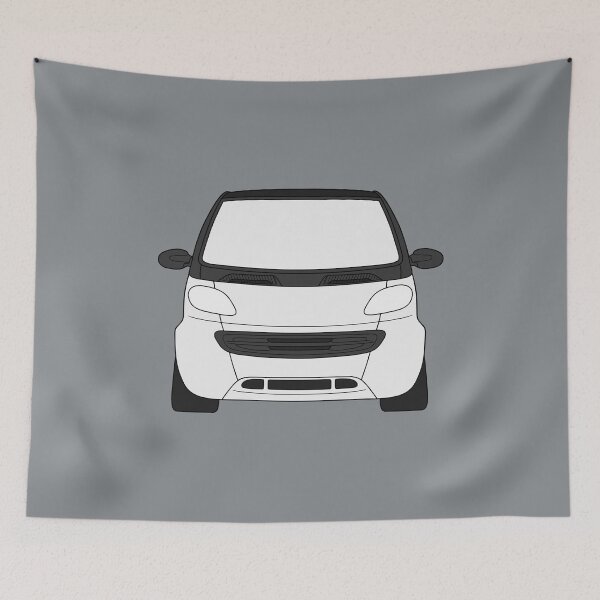 Item preview, Smart ForTwo white black trim designed and sold by EdimDesign.