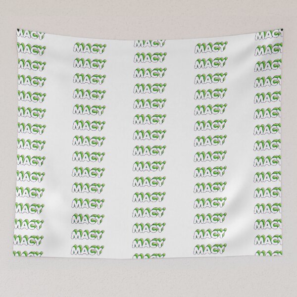 Item preview, Green Layers Macy Name Label designed and sold by NormadWorld.