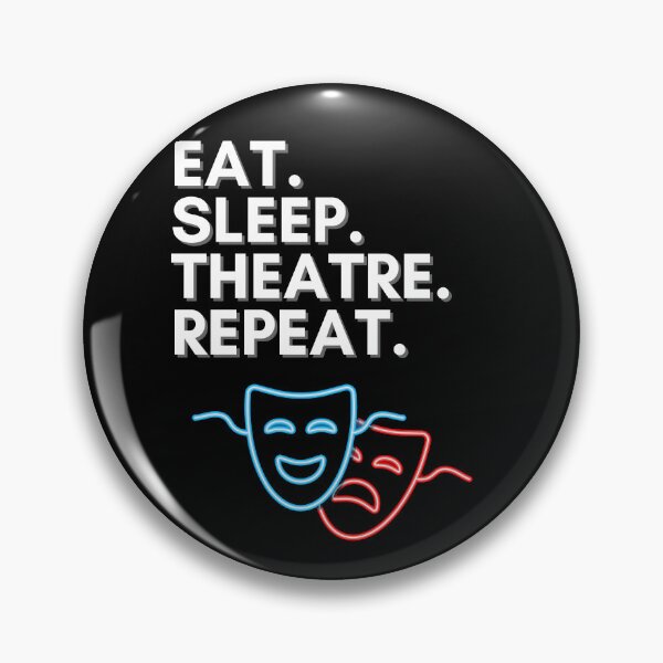 Item preview, Comer. Dormir. Teatro. Repetir. designed and sold by BAZART-CREATION.