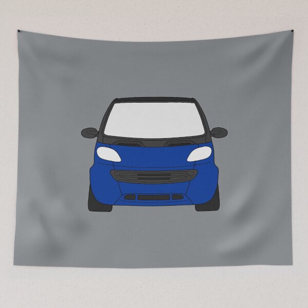 Item preview, Smart ForTwo blue black trim designed and sold by EdimDesign.