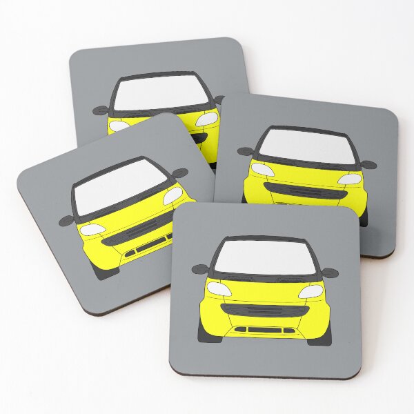 Item preview, Smart ForTwo hello yellow black trim designed and sold by EdimDesign.