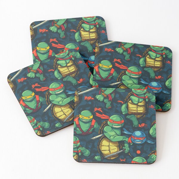 Item preview, Ninja turtle design patterns degital illustration  designed and sold by PetPalsEmporium.