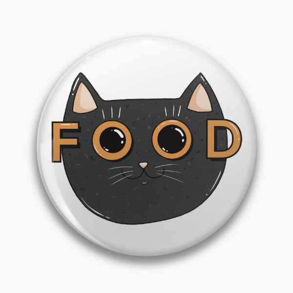Item preview, Cat Only Has Eyes For Food designed and sold by Julia Sol.