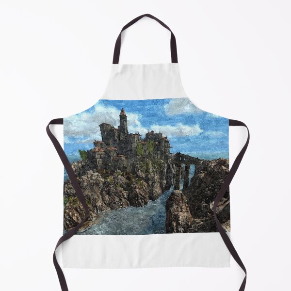 Item preview, Castle on rock isle designed and sold by foxxya.