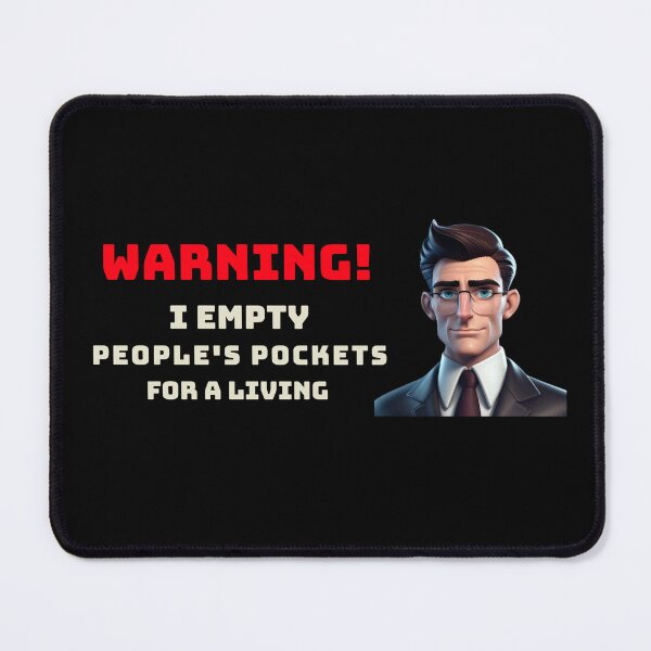 Item preview, funny lawyer - I empty people's pockets for a living -  bestseller designed and sold by micromania99.