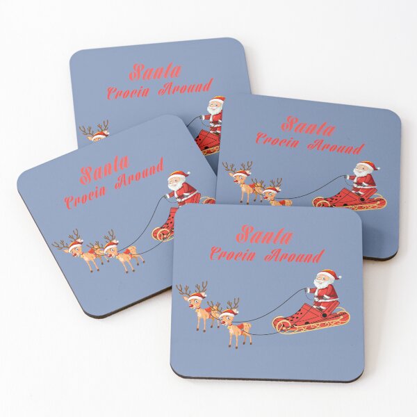 Item preview, Santa Crocin Around The Christmas designed and sold by SavvyHub.