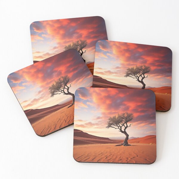 Item preview, Minimalism photo of a lonely tree in the desert - Landscape photography designed and sold by TheArtistOf2022.