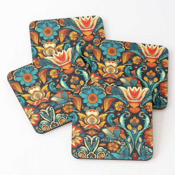 Item preview, Traditional Indian Textile Print Pattern - Versatile Cultural Design - Ethnic Heritage Print designed and sold by SRdigitaz.