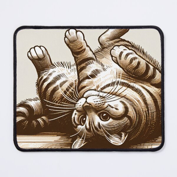 Item preview, Playful Tabby in Dappled Light designed and sold by PictorialWhimsy.