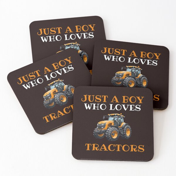 Item preview,  Just a Boy Who Loves Tractors designed and sold by Zikassabi.