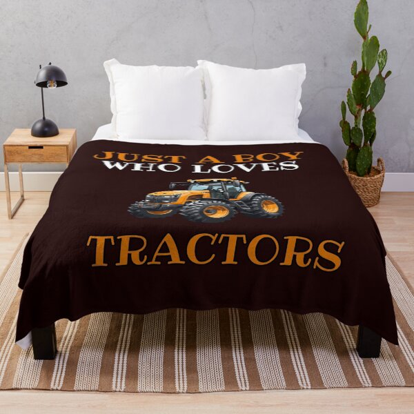 Item preview, Just a Boy Who Loves Tractors designed and sold by Zikassabi.