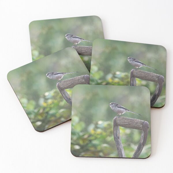 Item preview, Long-Tailed Tit,perched a graden spade designed and sold by kathleenjean.