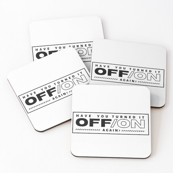 Item preview, Have You Turned It Off and On Again? designed and sold by Shout-It-Out.
