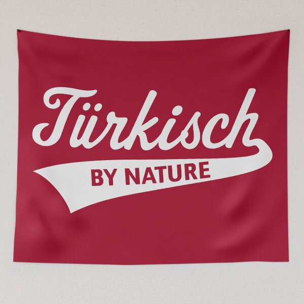 Item preview, Turkish By Nature (German Turkish / White) designed and sold by MrFaulbaum.
