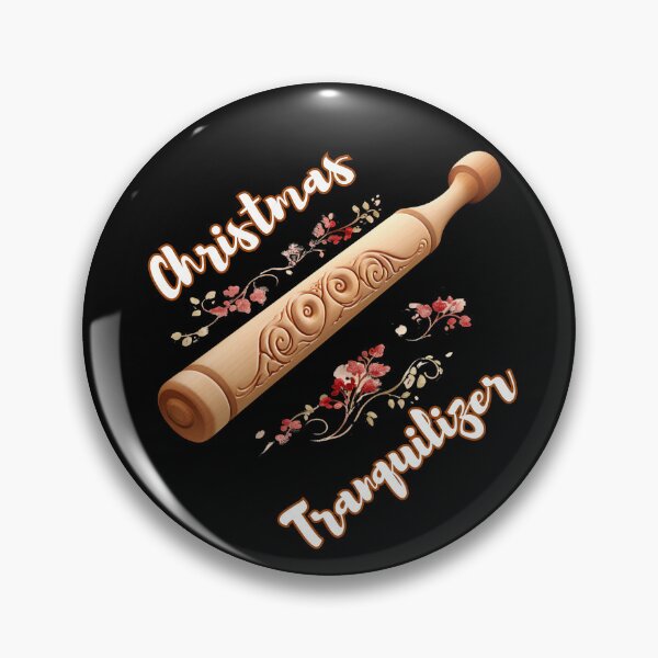 Item preview, Christmas Tranquilizer Rolling Pin designed and sold by BAZART-CREATION.