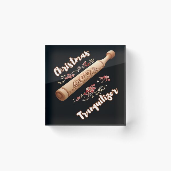Item preview, Christmas Tranquilizer Rolling Pin designed and sold by BAZART-CREATION.
