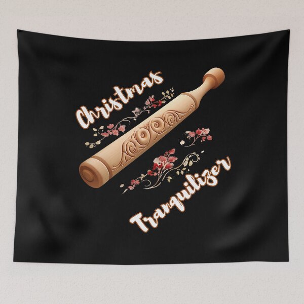 Item preview, Christmas Tranquilizer Rolling Pin designed and sold by BAZART-CREATION.
