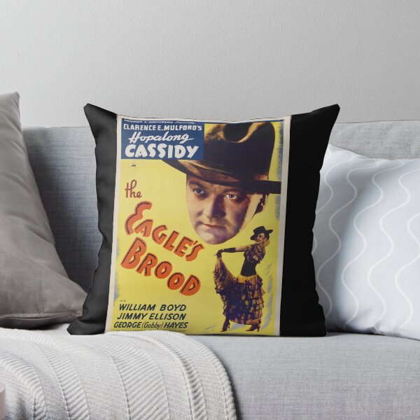 Film poster - 1935 film The Eagle’s Brood Throw Pillow