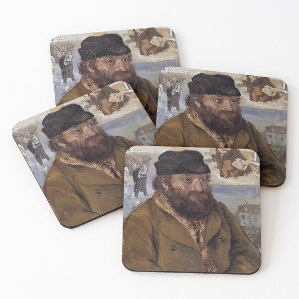 Item preview, camille pissarro famous paintings, camille pissarro artwork, camille pissarro self portrait designed and sold by marti-oryo.