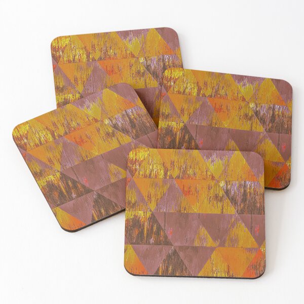 Item preview, yellow triangles designed and sold by artecus.