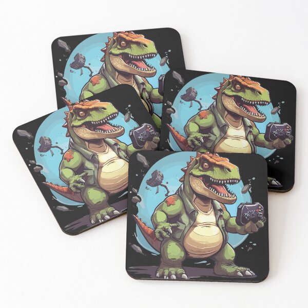 Item preview, T Rex Gamer designed and sold by Getup-clothing.
