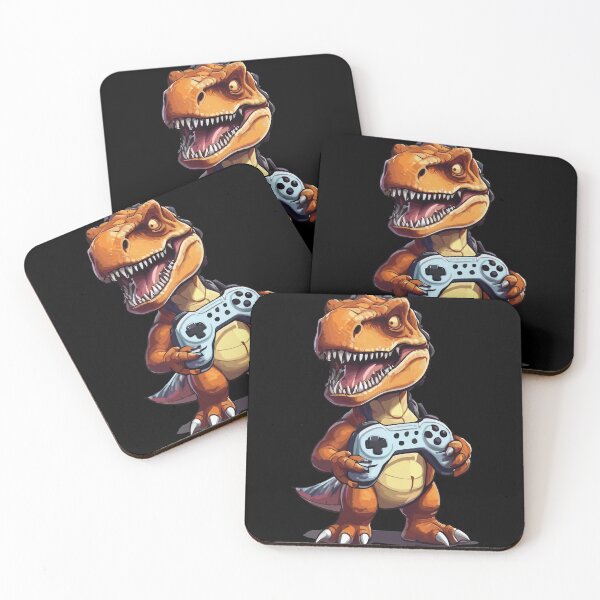 Item preview, T Rex Gamer designed and sold by Getup-clothing.
