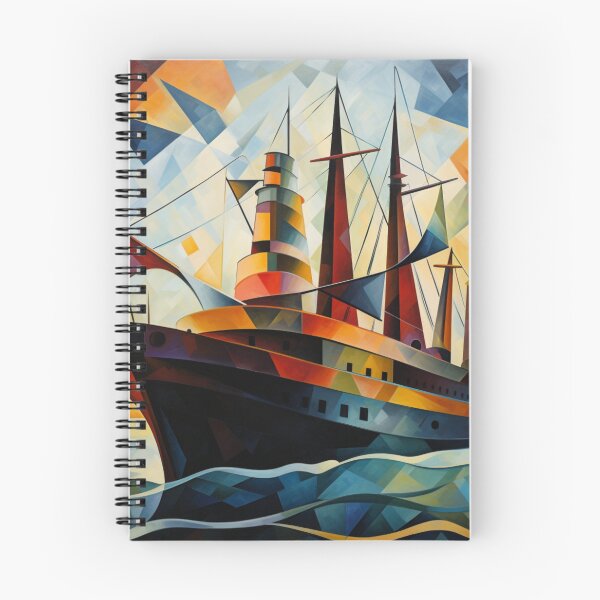 Item preview, Ocean Liner Abstract designed and sold by whitecat23.