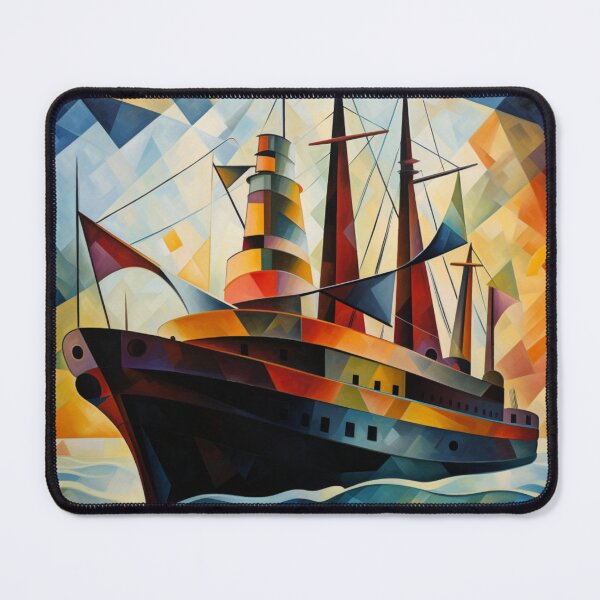Item preview, Ocean Liner Abstract designed and sold by whitecat23.