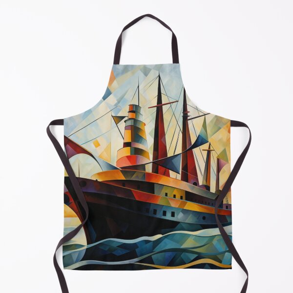 Item preview, Ocean Liner Abstract designed and sold by whitecat23.