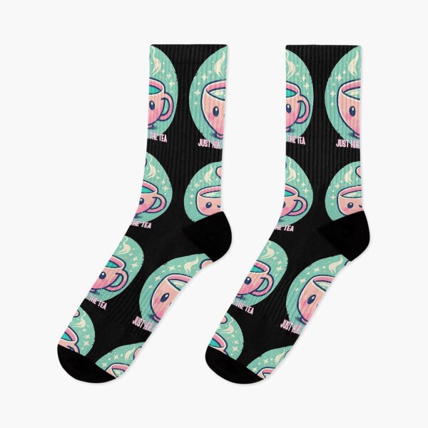Item preview, Kawaii Just Here For The Tea designed and sold by TomFrontierArt.