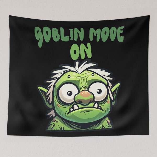 Item preview, Goblin Goblincore: Goblin Mode ON designed and sold by shypixels.