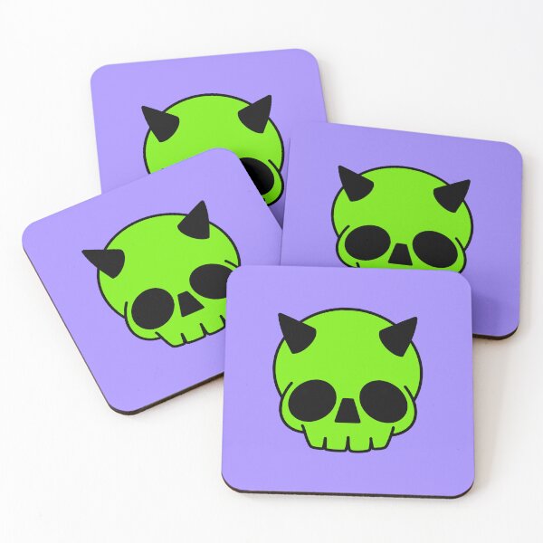 Item preview, Neon Devil Skull designed and sold by SADAL1EN.
