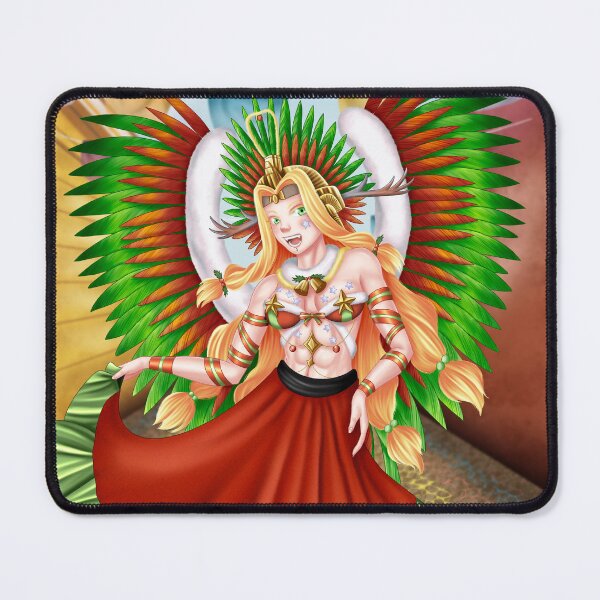 Item preview, Christmas Quetzalcoatl Skirt Background  designed and sold by Antonydraws.