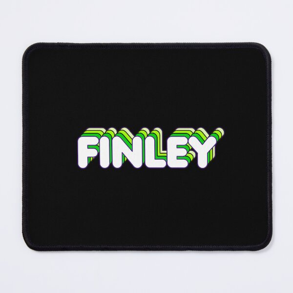 Item preview, Green Layers Finley Name Label (Black) designed and sold by NormadWorld.