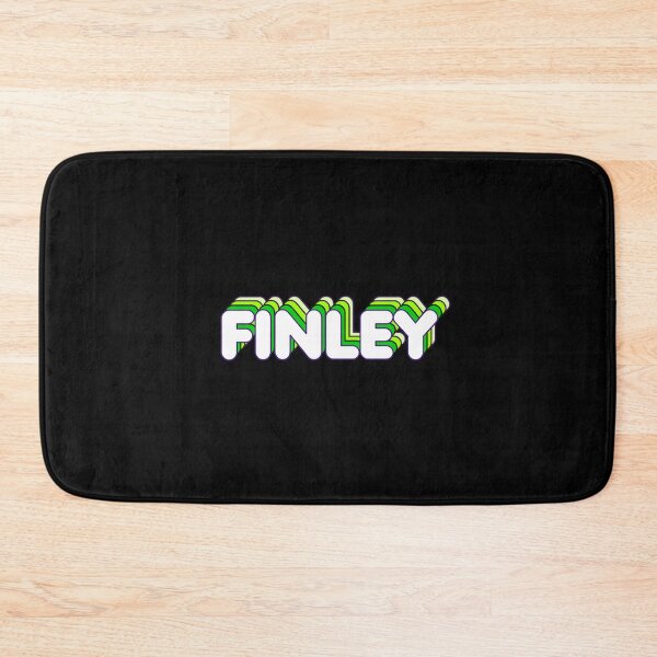Item preview, Green Layers Finley Name Label (Black) designed and sold by NormadWorld.