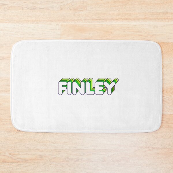Item preview, Green Layers Finley Name Label designed and sold by NormadWorld.