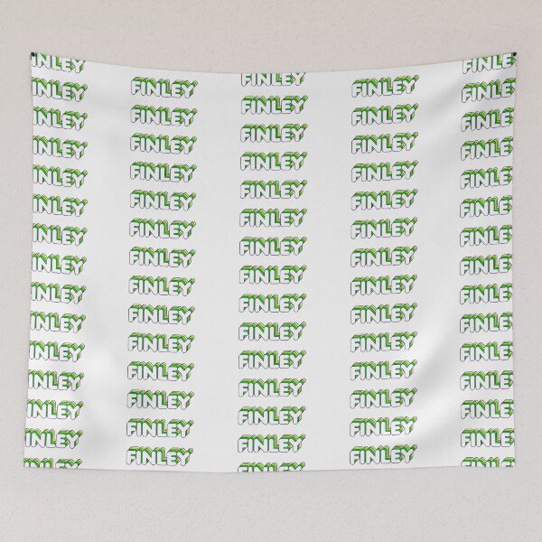 Item preview, Green Layers Finley Name Label designed and sold by NormadWorld.