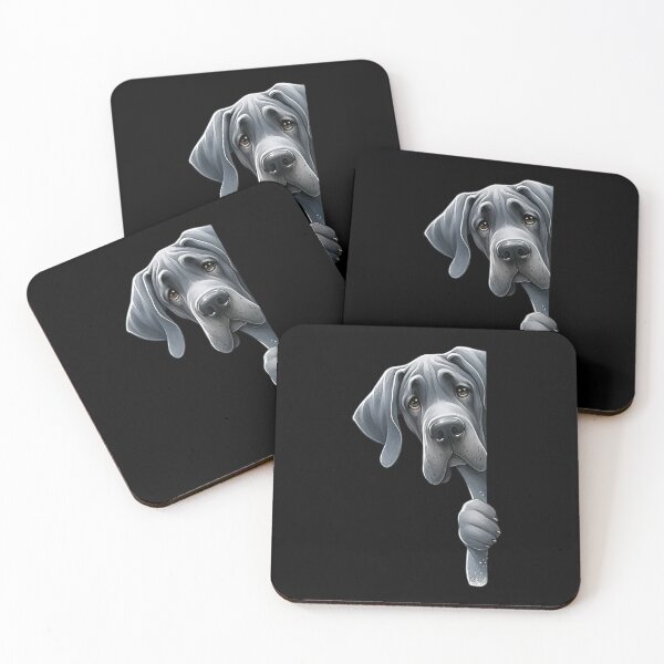 Item preview, Peeking Great Dane - Black designed and sold by FoxfireStardust.