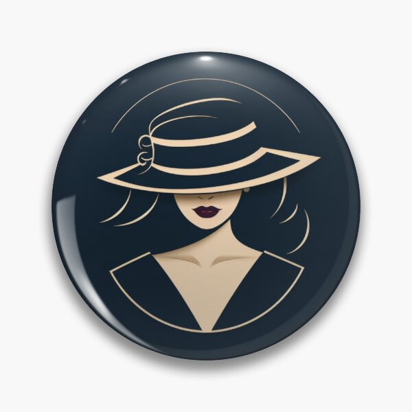 Item preview, Vintage Elegance Mysterious Woman designed and sold by Clock-Designer.