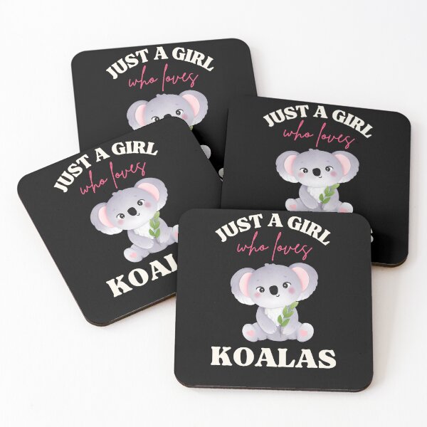 Item preview, Just A Girl Who Loves Koalas Cute Koala designed and sold by Arinassart.