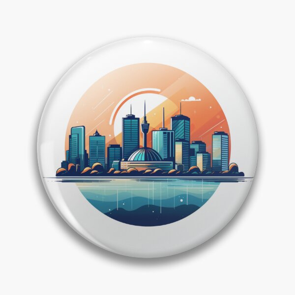 Item preview, Urban Landscape Solar Circle designed and sold by Clock-Designer.