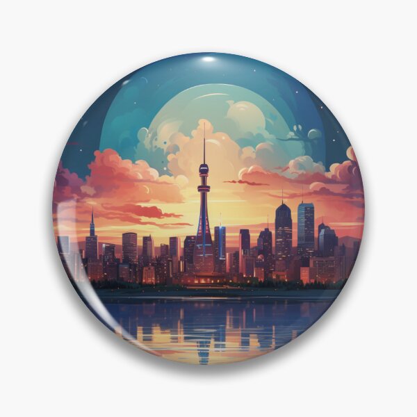 Item preview, Metropolis Lunar Lights Reflection designed and sold by Clock-Designer.