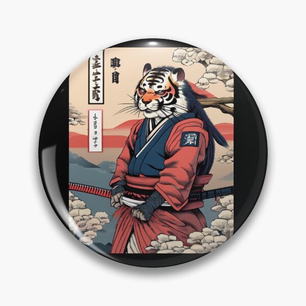 Item preview, samurai tiger designed and sold by EuropeanPrints.