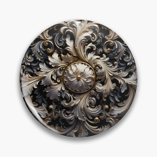 Item preview, Golden Baroque Sculptural Luxury designed and sold by Clock-Designer.