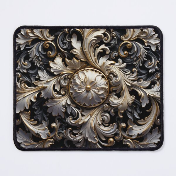 Item preview, Golden Baroque Sculptural Luxury designed and sold by Clock-Designer.