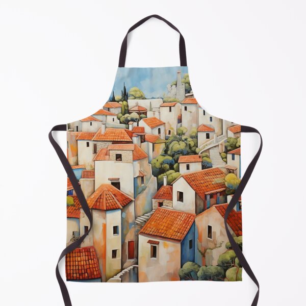 Item preview, Mediterranean Village designed and sold by whitecat23.