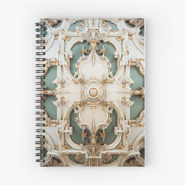 Item preview, Rococo White Elegance Chiseling designed and sold by Clock-Designer.